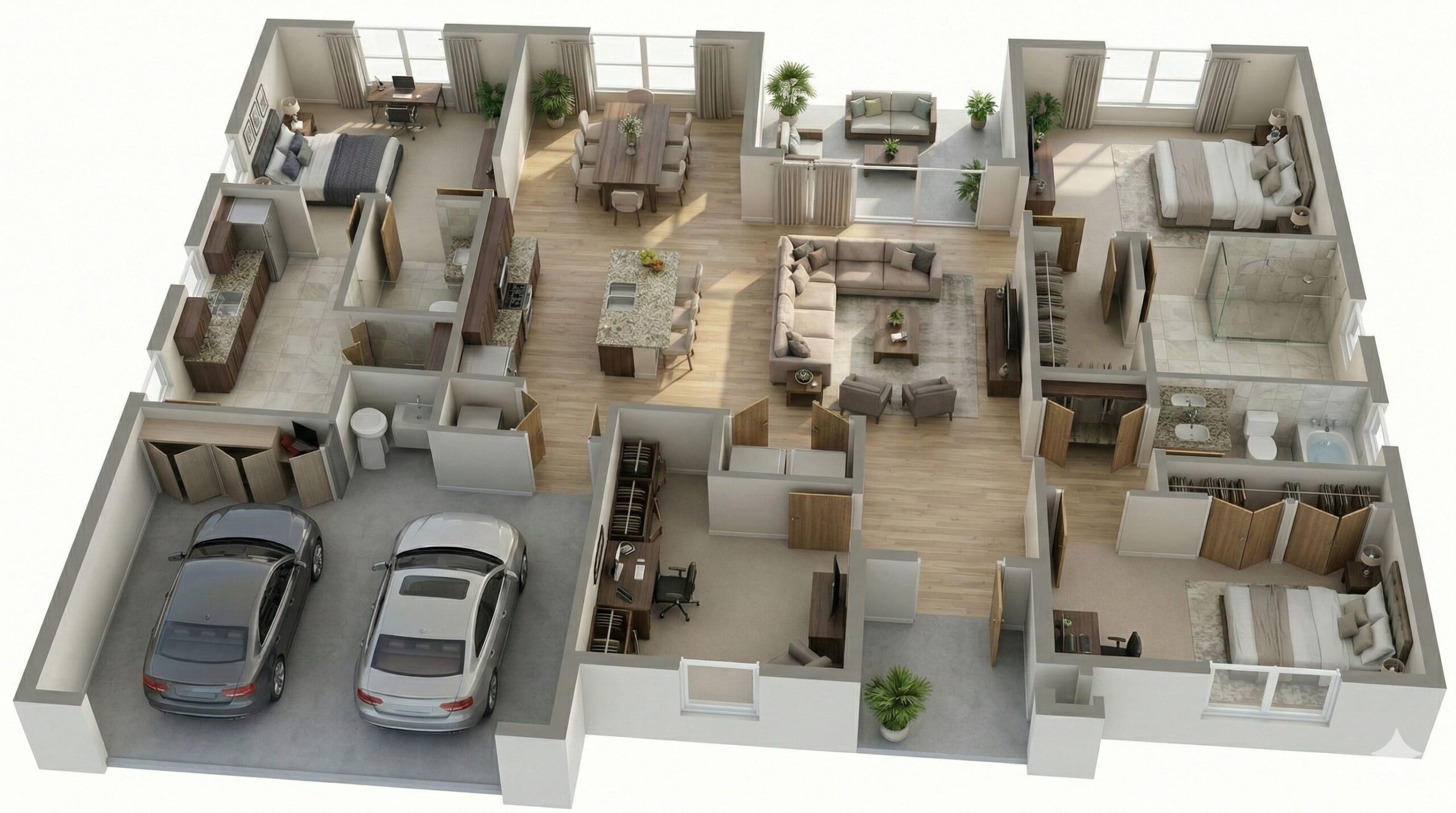 Rada vista superior isométrica (1)